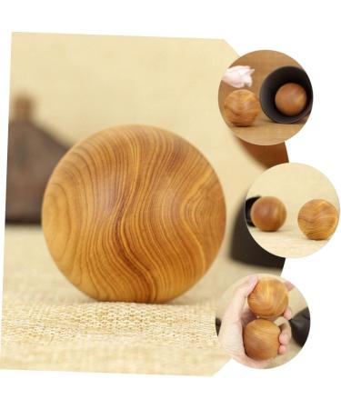 Gleavi Wooden Massage Balls - 2 Piece Acupressure Body Massage Tools | Smooth Thai Massage Device - Buy Online on GoSupps.com