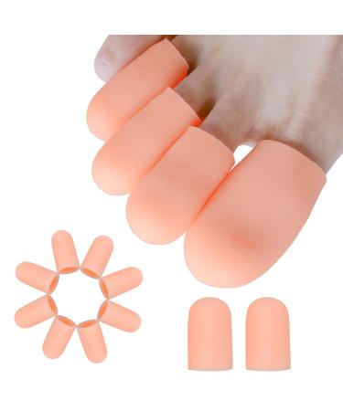 Silicone Toe Protector - Pain Relief for Blisters, Corns, Callus - 10 Pairs, Washable & Skin-Friendly - Buy Online on GoSupps.com