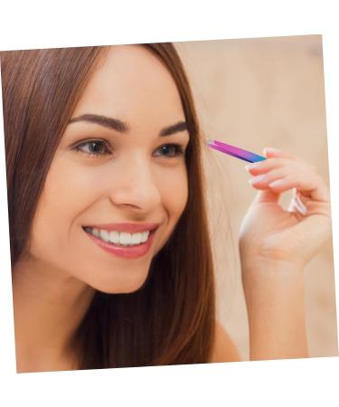 Mikinona Stainless Steel Eyebrow Tweezers Eyebrow Clip for Women Tweezers for Women Eyebrow Tools Eyebrow Clips Eyebrow Tweezers with Brush Women Eyebrow Clip Travel Eyebrow Clamp - Buy Online on GoSupps.com