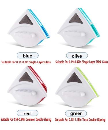 Double-Sided Magnetic Window Cleaner Wiper Brush Useful Glass Surface Cleaning Tool - Buy Online on GoSupps.com
