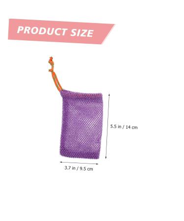 FRCOLOR 16 Pcs Soap Bag Foaming Net & Sisal Loofahs - Natural Soaps Toenail Straightener Drawstring Storage Bags for Bath Scrubbing | Dr Sasquatch Rack Sack Refill - Buy Online on GoSupps.com