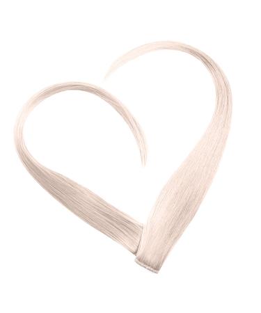 100% Real Hair Clip In Extensions Set 7 Pieces 70g - 45cm No. 60 White Blonde for Effortless Volume & Length - Buy Online on GoSupps.com