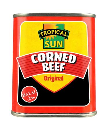 Tropical Sun Corned Beef Halal 340g 340 gram