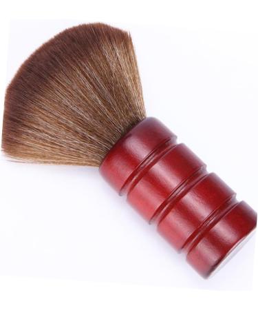 DOITOOL Barber Tools Hair Cutting Hairdressing Brush Large Barber Brush Barber Face Brush Wooden Handle Brush Duster Hairstyling Tool Red Neck Hair Brush Bamboo - Buy Online on GoSupps.com