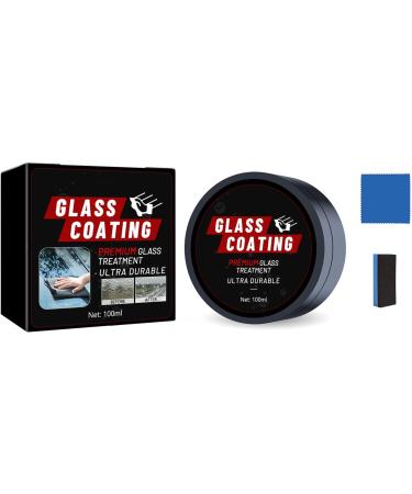 MIKAXIQI 3pcs Car Glass Oil Film Cleaner Car Glass Polishing Degreasers Oil Film Removers With Sponge And Cloth Car Glass Cleaning Cloth 2 Sets - Buy Online on GoSupps.com