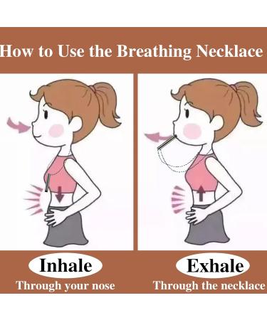 Shop Magiho Stainless Steel Mindful Breathing Necklace - Rose Gold | Stress Relief Chain for Smokers Fear Reduction & Breathing Exercises - International Shipping - Buy Online on GoSupps.com