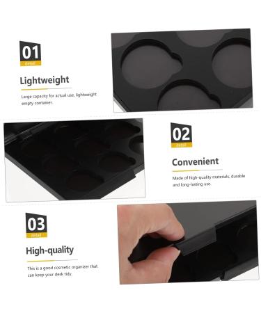 Mikinona 12 Holes Magnetic Makeup Palette Eyeshadow Portable Shadow Makeup Tte - Buy Online on GoSupps.com