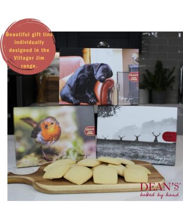 Deans Scottish All Butter Shortbread Biscuits Gift Box - 300g Collectable Reusable Villager Jim "Ascent of the Stag Delicious Snack Irresistible Luxury Cookie Multipack Birthday or Christmas Ascent of the Stag - Gift Box - Buy Online on GoSupps.com