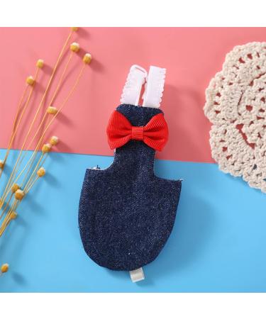 Buy PopetPop 3-Piece XS Diaper Pet Clothing for Budgies Canary & Parrots - Dark Blue | Mini Sittich Flight Liners - Buy Online on GoSupps.com