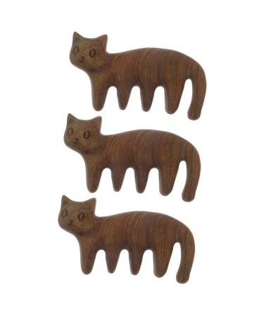 Healeeved 3st Cat massage comb Hair Treatment Hair Care Hair Kur Massage device Head massage curb curve.