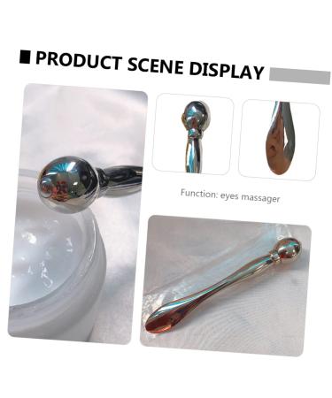 Shop Minkissy Manual Stick Massage Roller - Facial & Eye Roller Tools | Zinc Alloy Spatula for Skin Creams - Buy Online on GoSupps.com