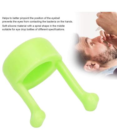 Eye Drop Guide Tool with Bottle Bracket - Prevent Hand Shaking | Eyedrop Aid Applicator - Buy Online on GoSupps.com