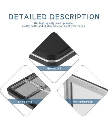  SOESFOUFU Multi-grid storage box for blush eyeshadow and lipstick - Buy Online on GoSupps.com