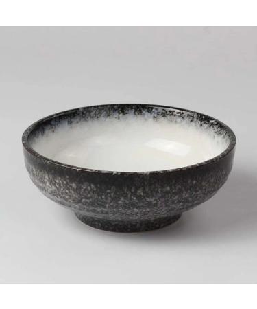 Beautiful Bowl- 8"Ceramic Bowl Round for Kitchen Restaurant Salad Noodle Soup (Color : #A(16.8cmx6.5cm/600g))