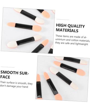 SKISUNO Eye Shadow Sponge Applicator 20pcs Small Eyeshadow Size Woman Lady Double-headed Makeup Female Disposable Brush for - Buy Online on GoSupps.com