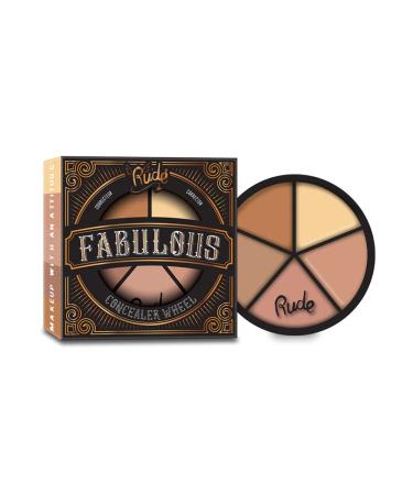 Shop Rude Fabulous Concealer Wheel - Dark | Premium International Shipping - Buy Online on GoSupps.com