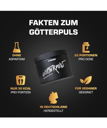 OS NUTRITION G tterpuls Premium Pre Workout Raspberry Powder - 308g | Best International Shipping & Quality Energy Boost - Buy Online on GoSupps.com