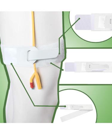 Urine Bag Holder & Catheter Holder - Soft Elastic Tissue Non-Slip Silicone Strips for Safe Stabilization - Buy Online on GoSupps.com