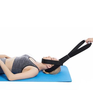 JDKMNE Y-shaped Iron tube-neck-shared belt therapy therapy-therapy-therapy-hinge-decompression-pain relief correction tape for the spine