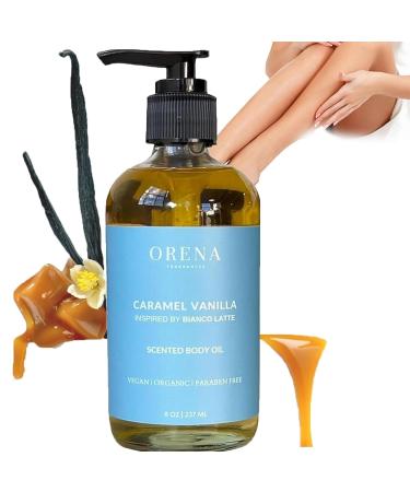 kumosaka Orena Body Oil Caramel Vanilla, Orena Caramel Vanilla Body Oil, Orena Body Oil, Orena Body Oil Vanilla, Orena Fragrances Body Oil, Orena Scented Body Oil (1 piece)