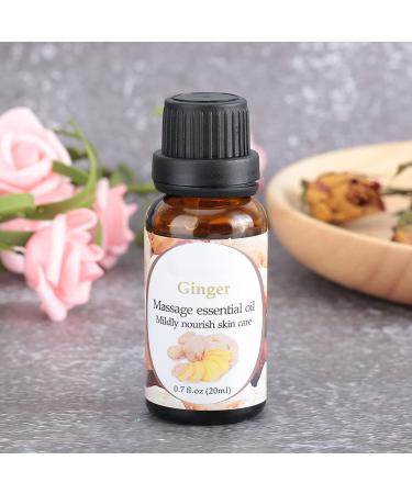 Essential Ginger Oil - Cold & Relaxing Body Massage Oil for Foot Shoulder & Neck - 20ml | International Shipping - Buy Online on GoSupps.com