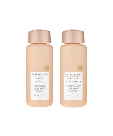 Kristin Ess Hair Extra Gentle Shampoo + Conditioner Bundle - Sensitive Skin + Scalp  Cleanses  Nourishing + Calming  Hydrating Conditioner  Vegan  Sulfate Free  Color Safe + Keratin Safe  2 Piece Set Extra Gentle Shampoo... - Buy Online on GoSupps.com