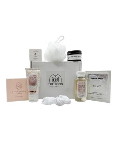 8-Piece Spa Gift Set for Women Luxury Self Care Package with Skincare Bath & Relaxation Essentials Birthday Anniversary Thank You Holiday or Get Well Soon Gifts Pearl Bliss 2