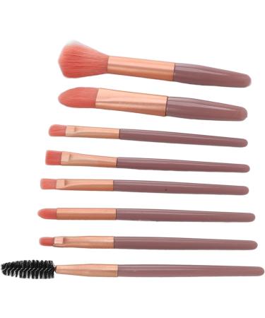 Makeup Brushes Kit Makeup Brush Set 8 Piece Aluminum Tubes for Daily Use - Buy Online on GoSupps.com