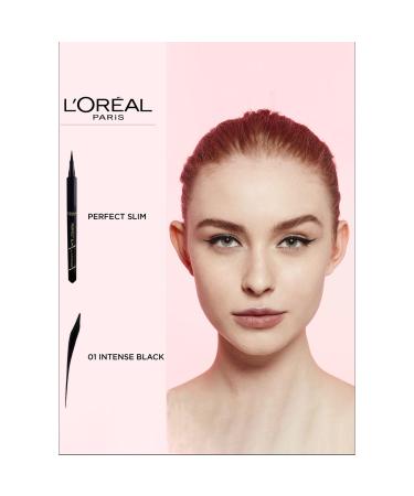 L'Or al Paris Super Liner Perfect Slim Eyeliner - Intense Black Felt Tip for Precision Eye Makeup - 1 Piece - Buy Online on GoSupps.com