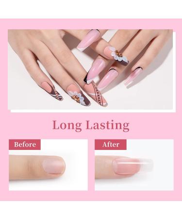 Supwee Solid Nail Extension Gel - UV Builder Gel in Clear White & Pink | 30g for Nail Salons | Perfect for International Shipping - Buy Online on GoSupps.com
