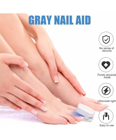 Rechargeable Nail Fungus Treatment Device - Effective Light Therapy for Onychomycosis & Portable Cold Laser Care - Buy Online on GoSupps.com