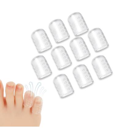 Silicone Anti-Friction Toe Protector Silicone Toe Protectors 2024 New Gel Toe Protectors Breathable Little Toe Covers Blisters Calluses and Corns Protection (10)