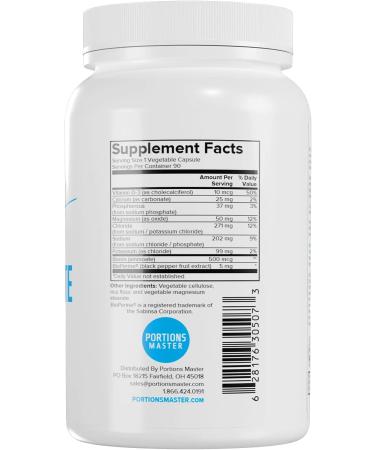 Buy Electrolyte Vitamin D3 + BioPerine - 690mg 100ct Vegetable Capsules for Enhanced Absorption | International Shipping - Buy Online on GoSupps.com