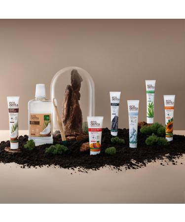 Ecodenta Fluoride Free Toothpaste Sensitivity Relief 75 ml Certified Organic Toothpaste With Potassium Citrate Aloe Vera Juice Peppermint Essential Oil - Buy Online on GoSupps.com