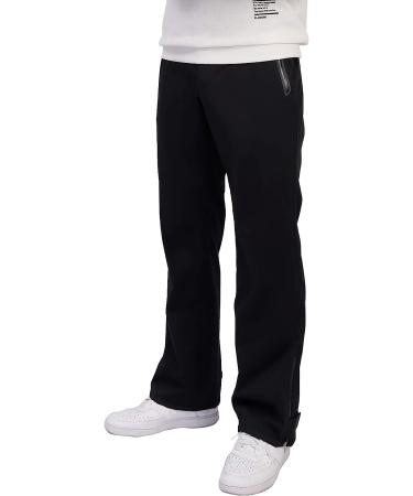 Fit Space Golf Climastorm Waterproof Rain Pants - Black Pro Medium | 20K Lightweight Performance Sporty Trousers - Buy Online on GoSupps.com