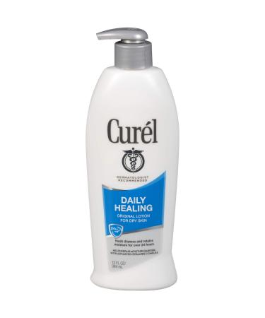 Curel Daily Healing Original Lotion For Dry Skin 13 Ounces Each (Value Pack Of 3)