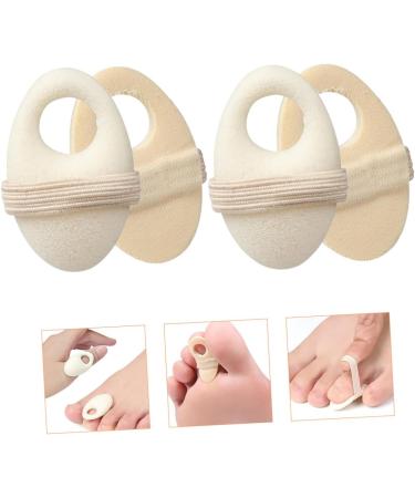 Didiseaon 4 Pairs Toe Corn Stickers Corn Remover Strip Outdoor Corn Pads Corn Plaster with Hole Corn Cushions Pad Corn Toe Pads Outdoor Toe Pads Foam Men and Women Sleeve - Buy Online on GoSupps.com