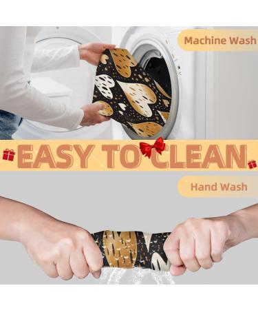 Leopard Heart Beard Bib Apron - Ultimate Beard Hair Catcher for Men | Perfect Father's Day Anniversary & Christmas Gifts for Dad & Husband - Buy Online on GoSupps.com