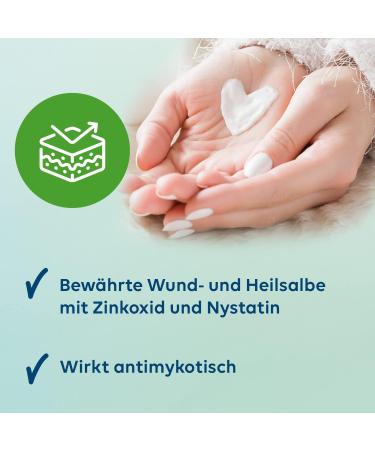 Multilind Healing Ointment - Zinc Ointment for Skin Inflammation with Nystatin & Zinc Oxide | 50g (1 Pack) - Fast International Shipping - Buy Online on GoSupps.com