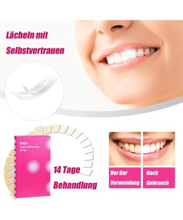 Lot de 14 bandes blanchissantes pour blanchiment des dents - Enl vement rapide de toutes les taches - Buy Online on GoSupps.com