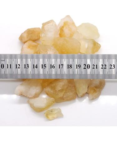 Natural Crystal Rough Natural Citrine Raw Crystal Quartz Irregular Shape Ore Rock Minerals Specimen Rough Stone Home Decoration (Size : 50g) - Buy Online on GoSupps.com