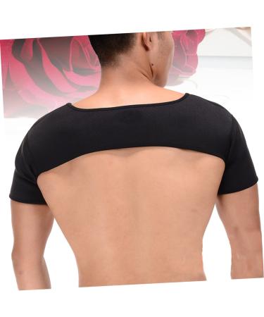 Buy Baluue Sports Shoulder Pads Brace - Breathable Black Bra Straps for Posture Correction & Protection - International Shipping Available - Buy Online on GoSupps.com