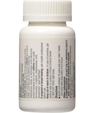 Equate Stay Awake Alertness Aid with Caffeine - Maximum Strength 200mg | Reduce Fatigue | 80 Tablets Pack of 2 - International Shipping Available - Buy Online on GoSupps.com