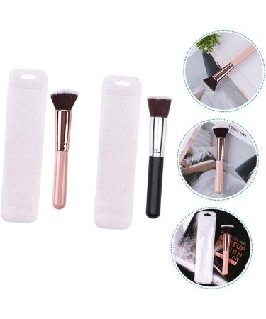 Beaupretty Foundation Makeup Brush flat head brush Powder Mineral Brush Foundation Cosmetics Brush Blush Powder Brush Foundation Brush soft blush brush rose gold sealed White Makeup - Buy Online on GoSupps.com