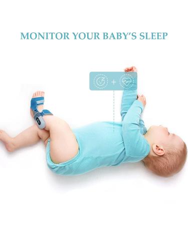 Babytone Baby Sleep Monitor S1: Track Heart Rate, Oxygen Level & Movement | Wearable Foot Monitor with Bluetooth | Free APP | 0-36 Months Infant's Sleep - Buy Online on GoSupps.com