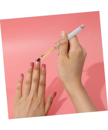 minkissy 1pc Nail Pen Nail Art Tip Brush Manicure Diy Pen Nail Painting Carving Pen Builder Nail Art Pen Nail Paint Kit Nail Gel 3d Plastic Rose Gold - Buy Online on GoSupps.com