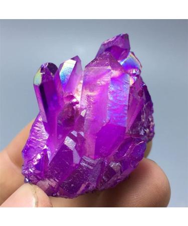 Natural Crystal Rough 2pcs Rainbow Titanium Bismuth Silicon Cluster Aura QuartzStones - Buy Online on GoSupps.com