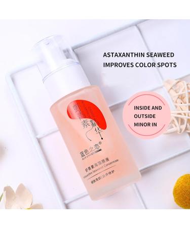 BLUE LOVE 2PCS Astaxanthin Seaweed Face Serums for Men & Woman Anti-Aging Hydration Facial Moisturizer Skincare for All Skin Types Unscented 2.72 Fl Oz (Pack of 1) - Buy Online on GoSupps.com
