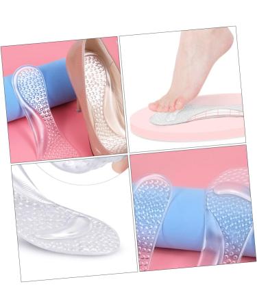 NOLITOY Non-Slip Massage Mat Insoles 6 Pairs Gel Arch Support Cushions for Ladies' Shoes | Ultimate Foot Care & Comfort Inserts - Buy Online on GoSupps.com