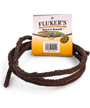 Fluker's 51019 Small Animal Bend-A-Branch Pet Habitat Decor Medium brown - Buy Online on GoSupps.com